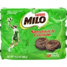 Biscoito recheado de chocolate / Milo 408g (12pct x 34g)